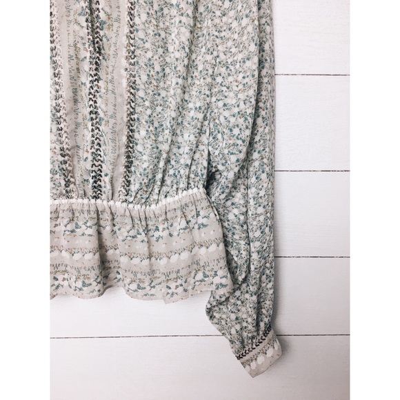 Free People | If I Had You Floral Beaded Blouse - Picture 5 of 8